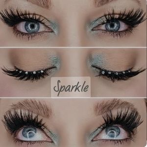 Lashes (magnetic) Style: Sparkle w/ crystals